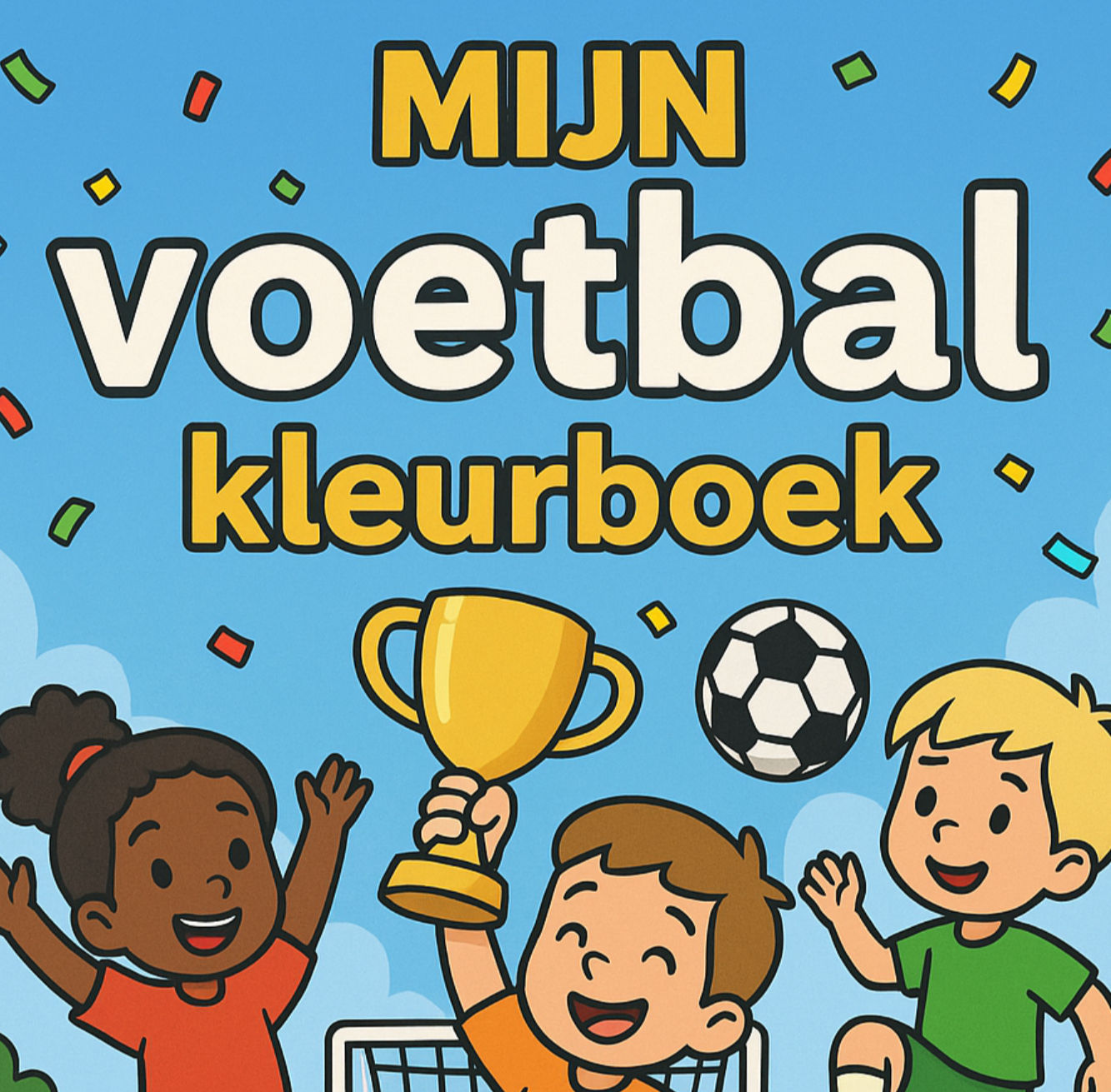 Mijn Voetbal Kleurboek