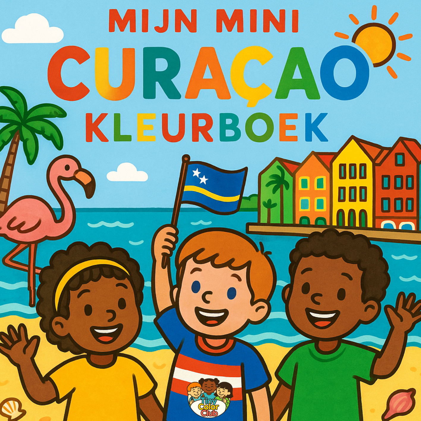 Mijn mini Curaçao kleurboek cover