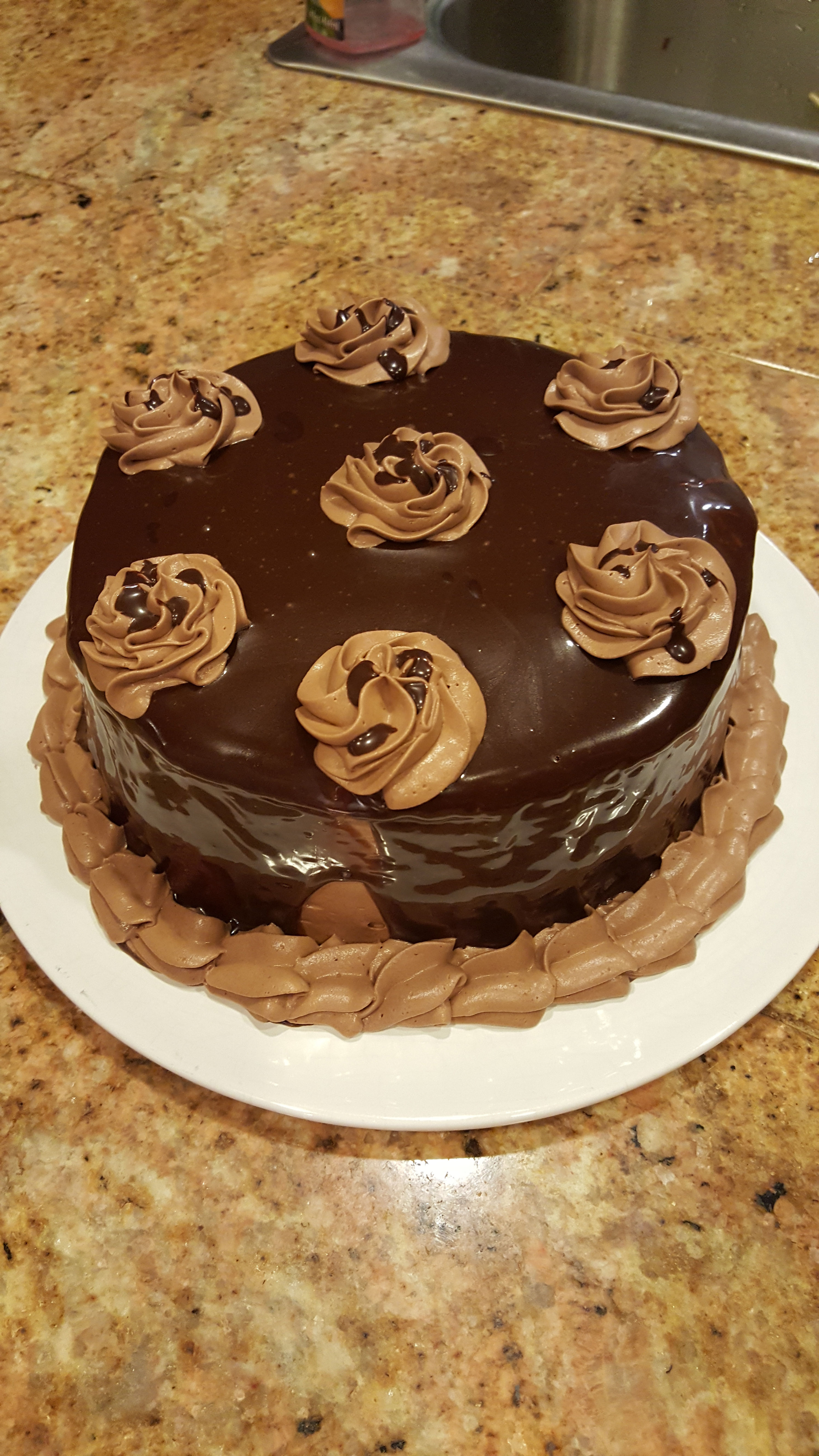 8" Chocolate Ganache Cake