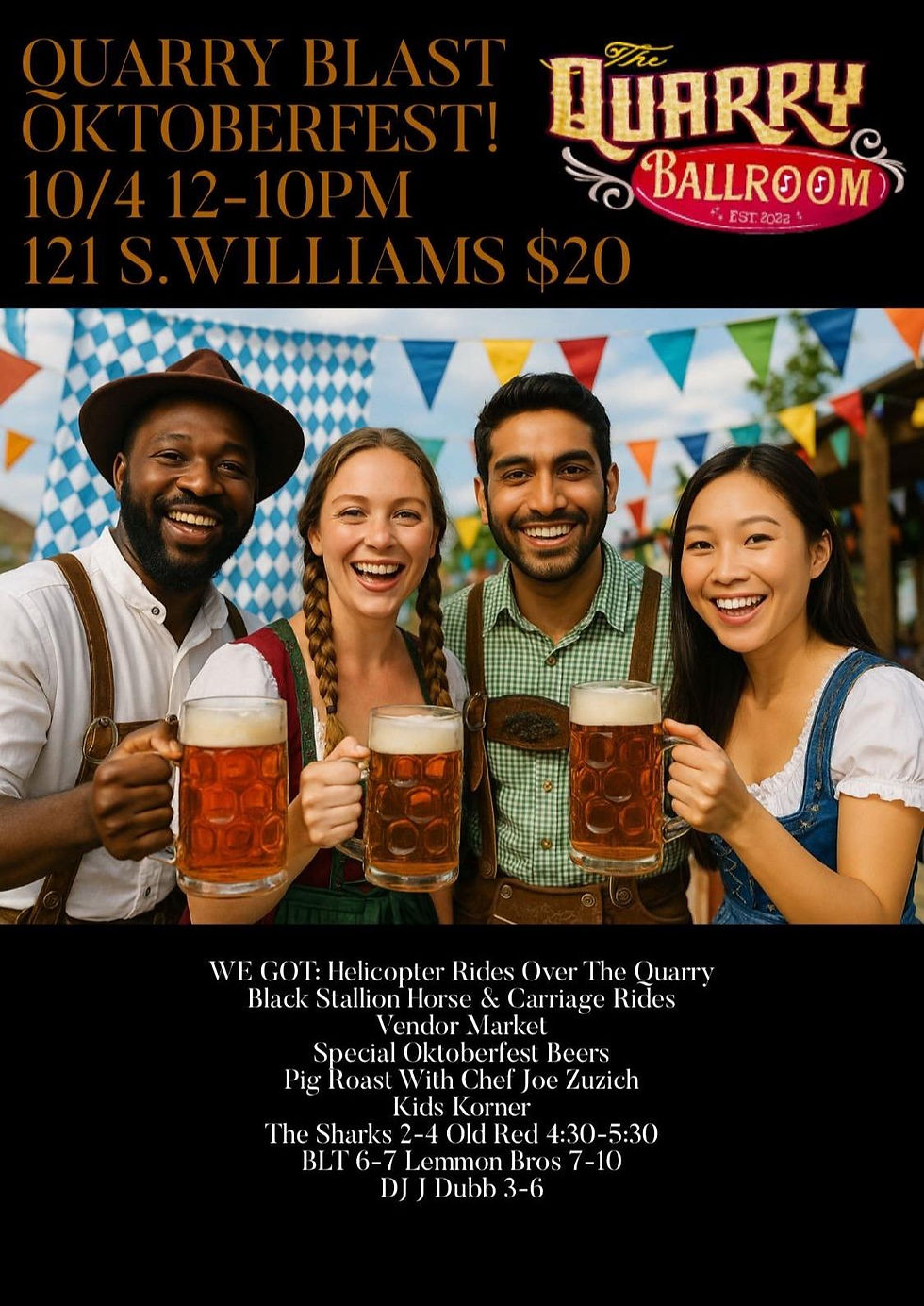 Quarry Blast Oktoberfest + Artisan Market