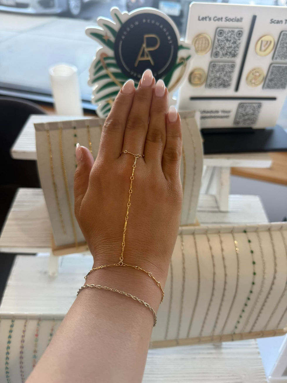 Arrow Permanent Jewelry offers a custom-fit, welded jewelry at the event this Sunday - photo by Arrow Permanent Jewelry