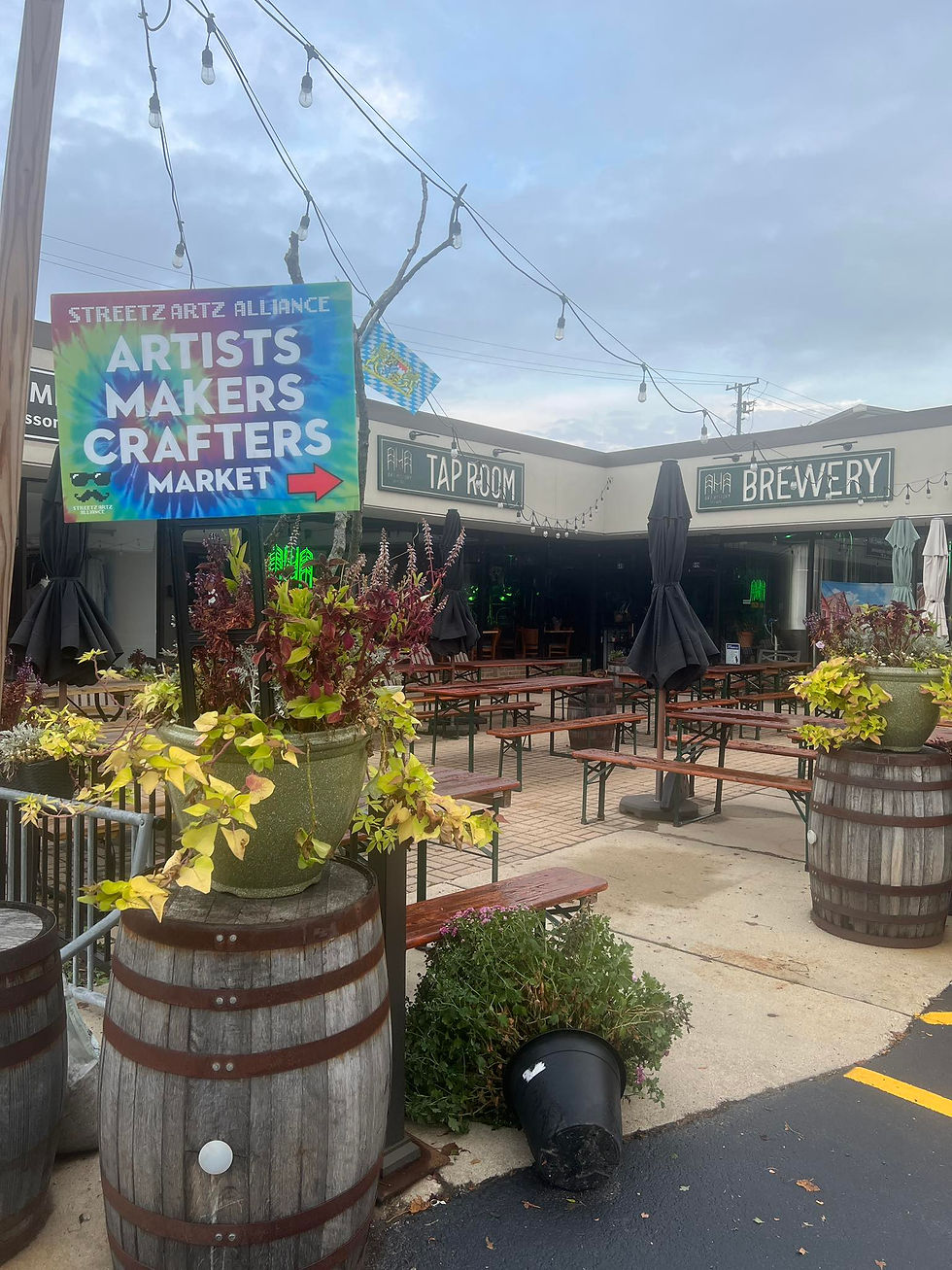 Earlier this year the Chicago Tribune came out and explored our event. This month we encourage you to come out and explore what beer and art is like on a cozy patio and inside an award winning brewery in Geneva! Photo by Streetz Artz Alliance