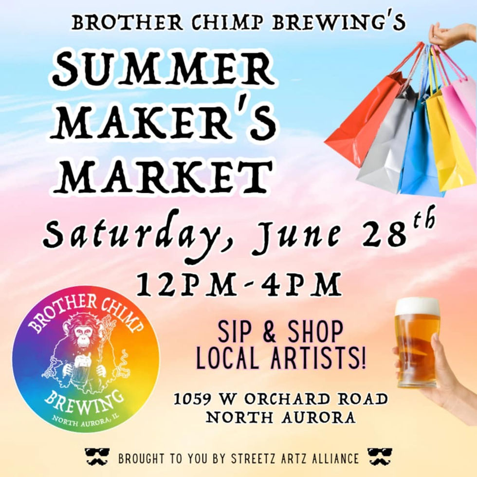 Brother Chimp Makers Market 6/28/2025