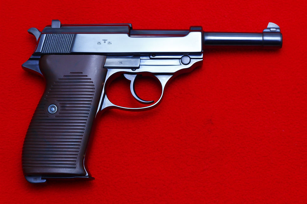 サムネイル： 【Marushin】WALTHER P38 MILITARY HW ブルーイングカスタム