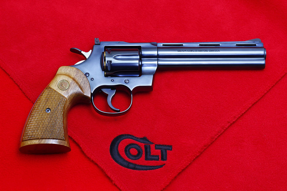 ガスガン】TANAKA Colt Python 6in. ブルーイングカスタム