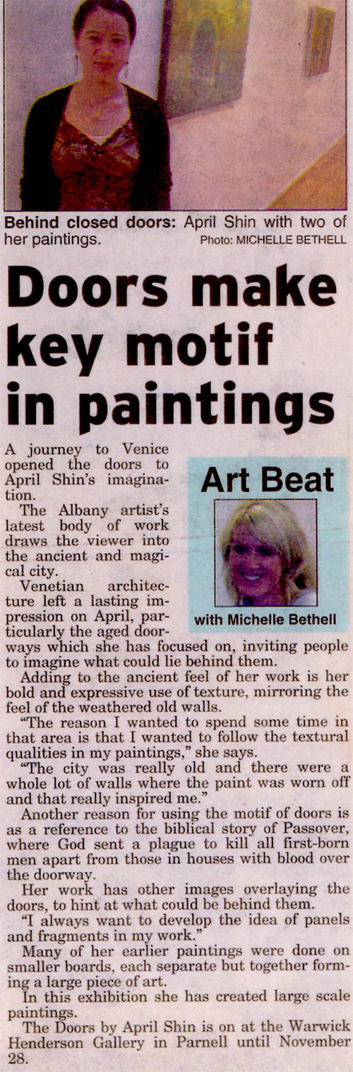 Northshore Times Nov. 2006