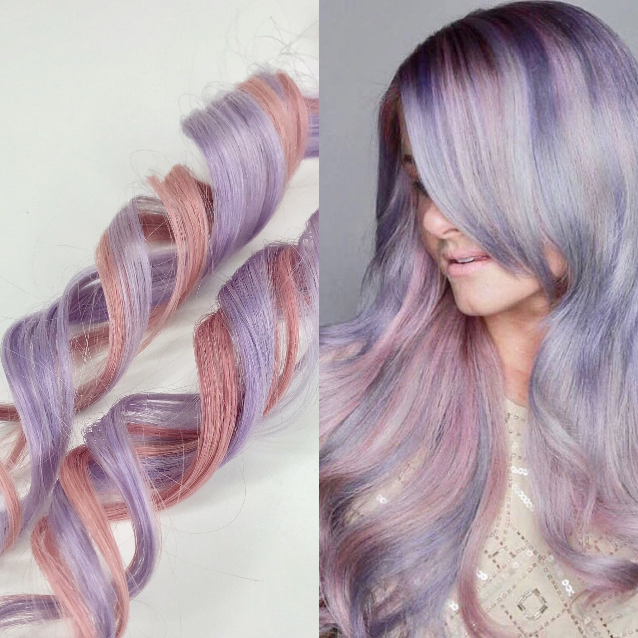 100 Human Hair Lavender Dusty Rose Pink Strip Clip In Extensions Set Kaysbeautyboutique 100 Human Hair Lavender Dusty Rose Pink Strip Clip In Extensions Set Kaysbeautyboutique