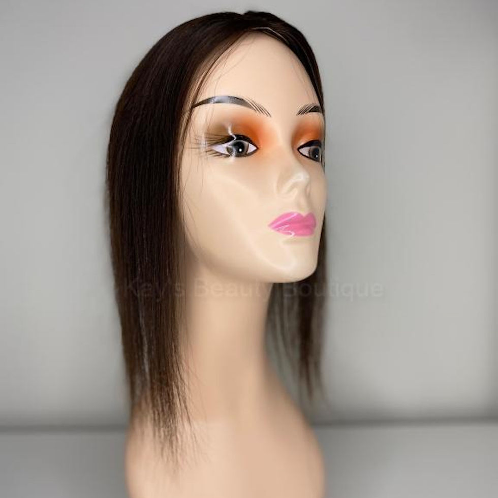 Thumbnail: #2 Dark Brown Mono Hair Topper