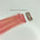Thumbnail: 100% Human Hair Hot Pink Strip Clip-in extensions 1pc