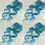 Thumbnail: 100% Human Hair Bright Turquoise Teal Strip Clip-in extensions 1pc