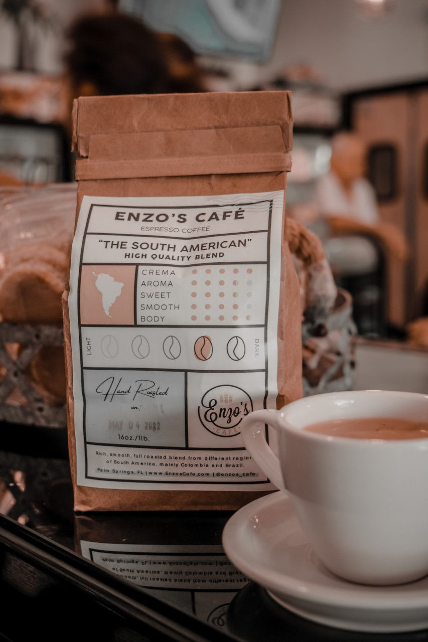 Thumbnail: Enzo's Cafe Coffee Bag