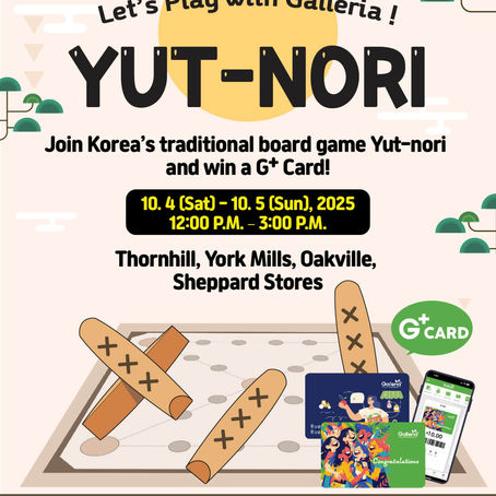 Korean Thanksgiving Yut-Nori Event