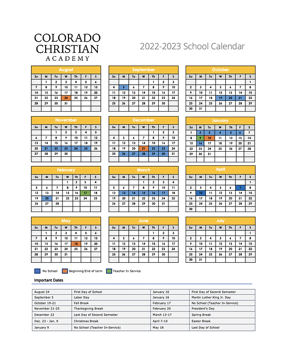 2022-2023 Calendar | CCA 2022-2023-calendar-cca