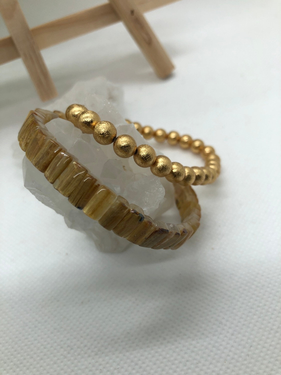 恐ろしい程金運アップ&愛と夢叶えるブレス(3連) 