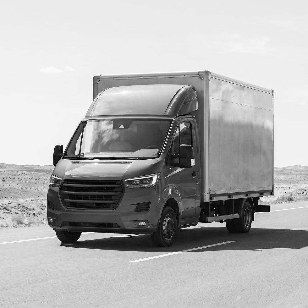 Delivery Truck Driving