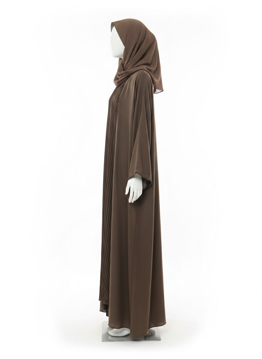 Thumbnail: Kids Abaya Brown in Amara