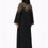 Thumbnail: Original Palestine Abaya Cross-stitch Embroidery in Tatreez Green