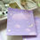 Miniaturbild: Noitzblock 10x10 cm, lila Wolkenhimmel