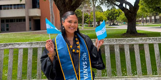 Hondureña Tatiana Valladares triunfa con excelencia académica y lidera graduación en EE. UU.