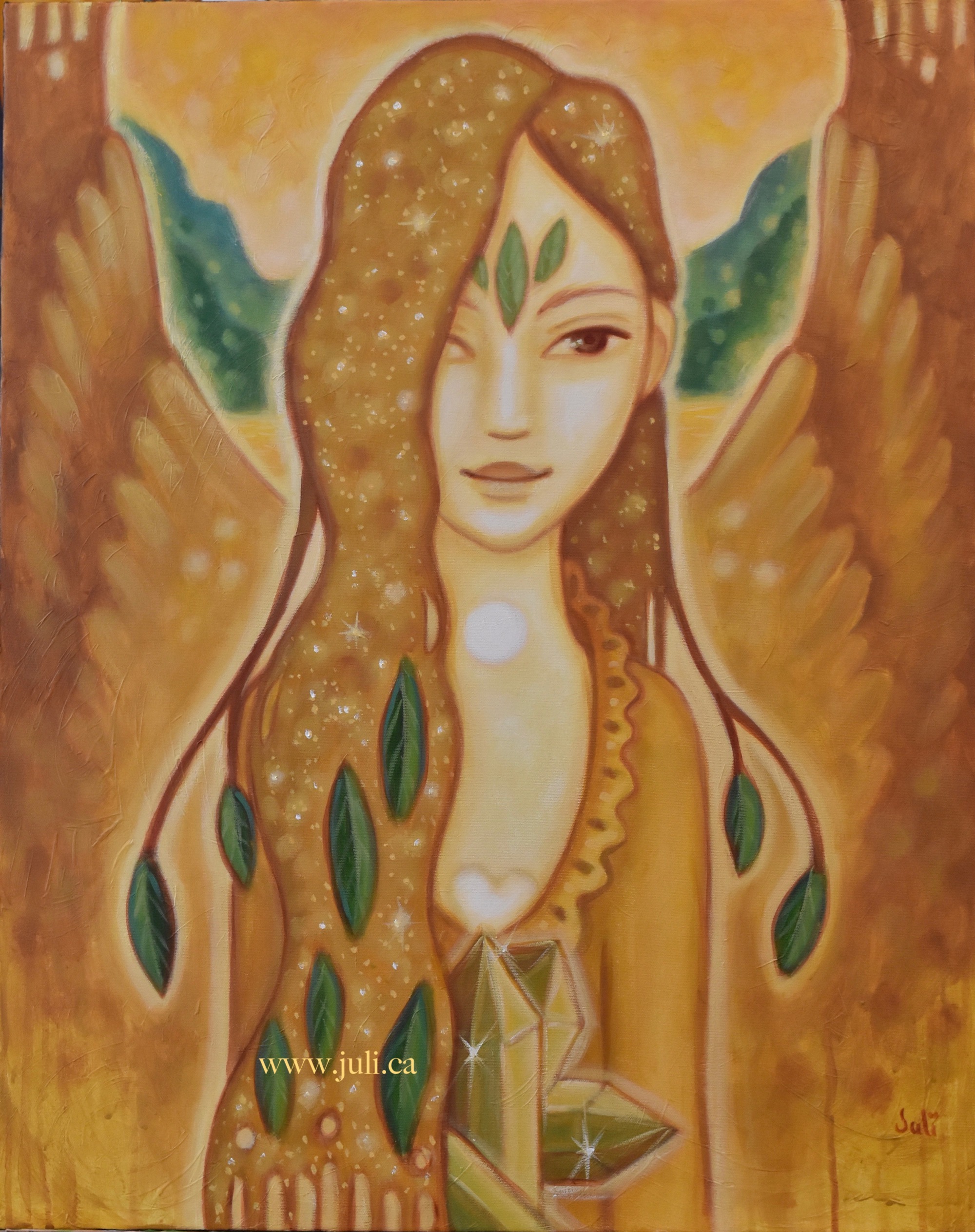 Sur terre comme au ciel 24x30 copie