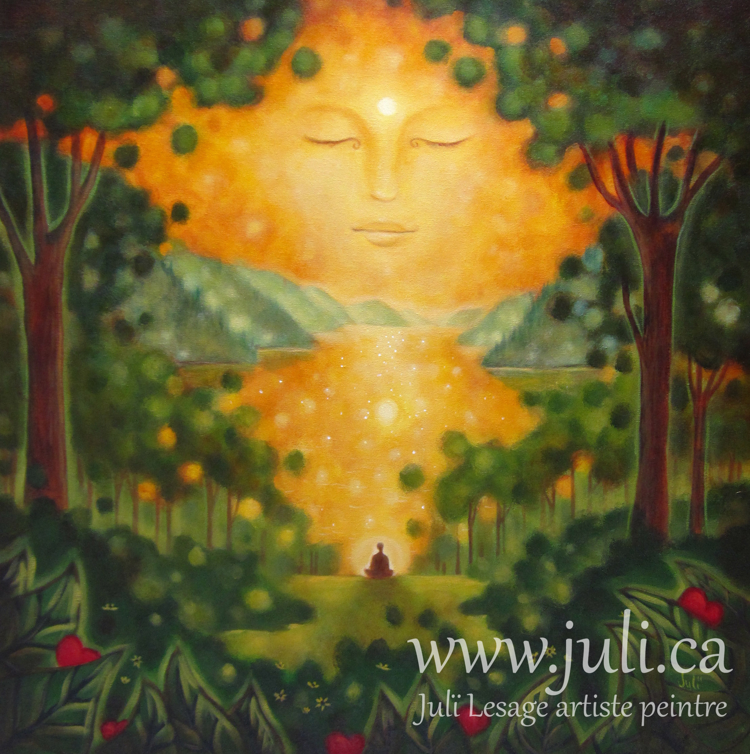 reflet divin 24 x24