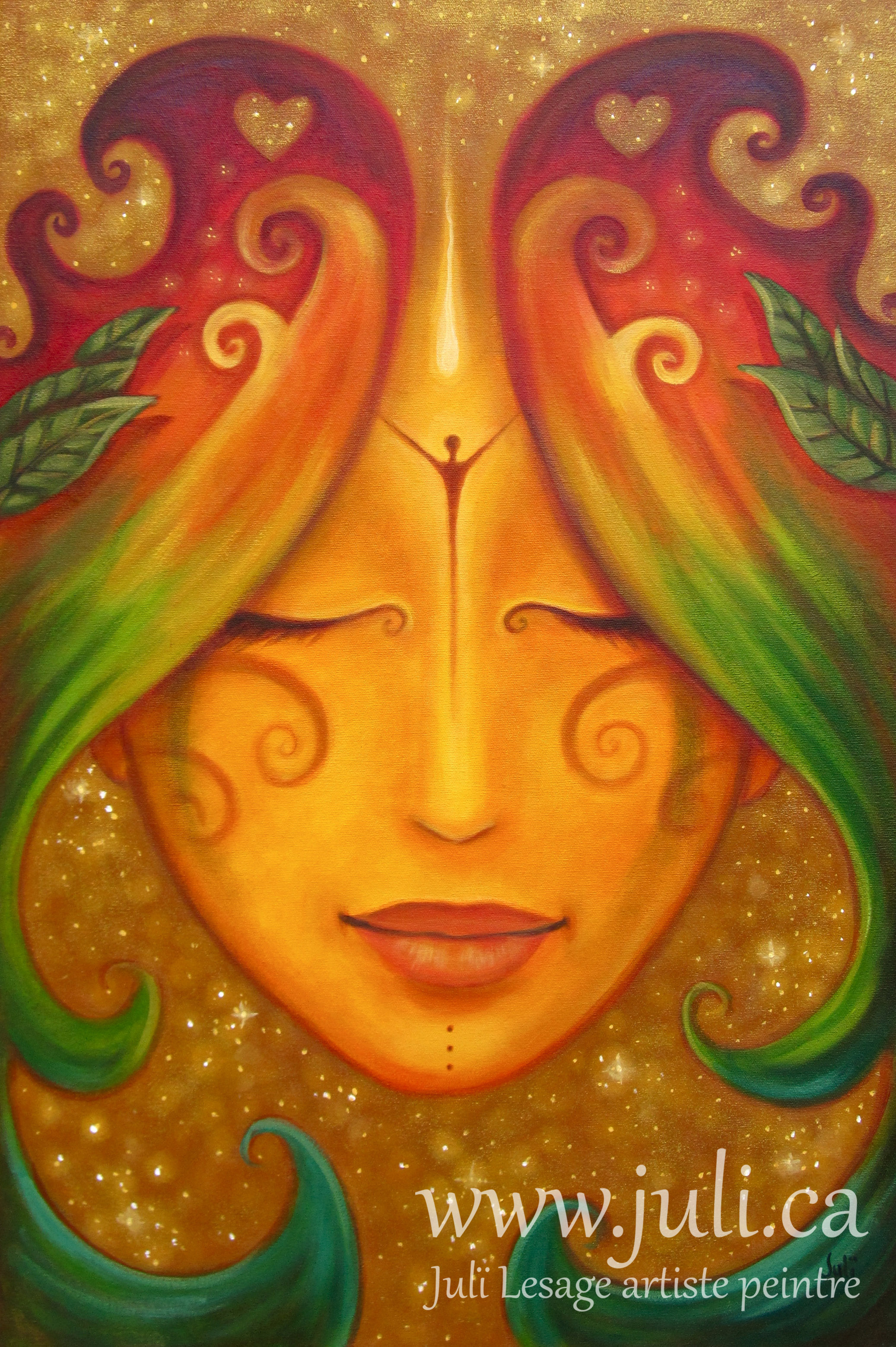lumière de l'âme 20x30