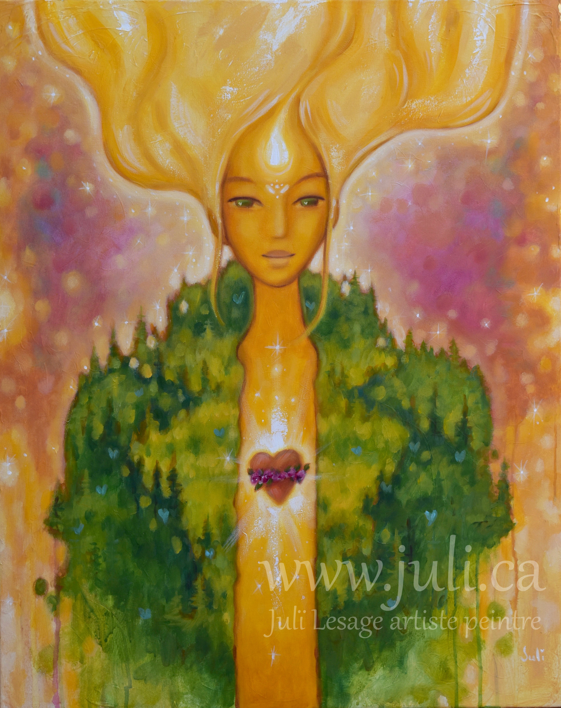 je suis le tout 24x30