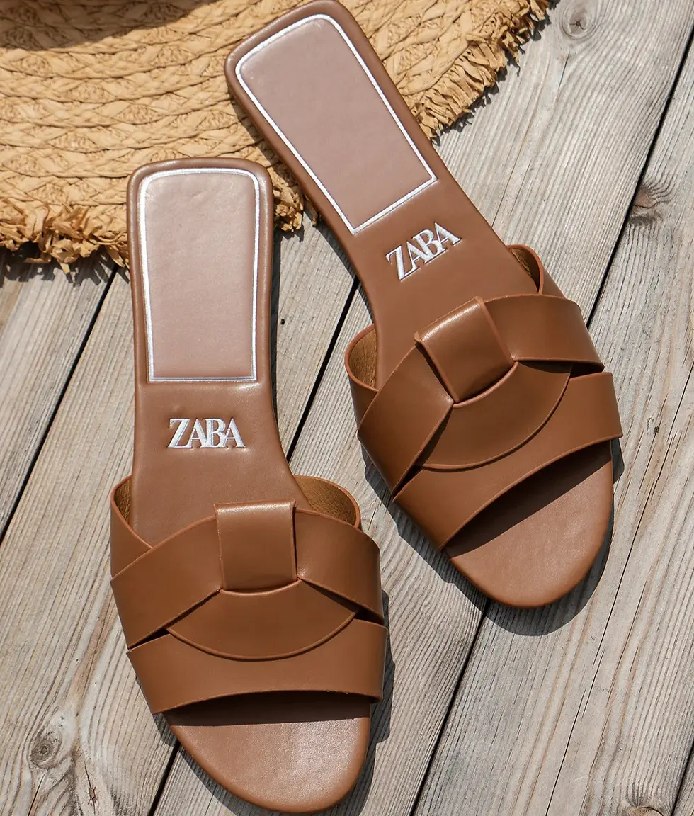 Thumbnail: Flat Slippers Casual Shoes Woman 2024 Trend Luxury Summer Elegant Dresses Sandal