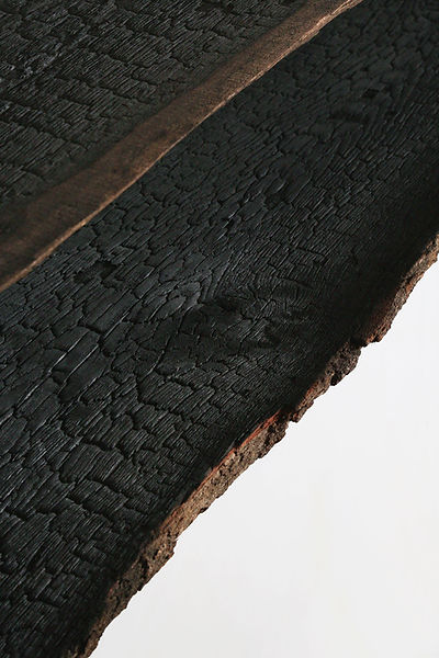 to_build_a_fire_étagère_shelf_shelves_Jules_Lobgeois_chêne_oak_brûlé_burned_shou_sugi_ban_