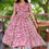 Thumbnail: Ishara georgette dress With Feeding Zip