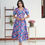 Thumbnail: Meghala Soft Cotton Blend  Dress   FEEDING (With Zip)