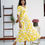 Thumbnail: Poomi F Premium Cotton Dress   FEEDING (With Zip)