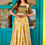 Thumbnail: Mahalakshmi Butti Silk Pleated Maxi - Diwali (Feeding/Non feeding )