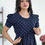 Thumbnail: Dots zipless Maternity Dress - Full Length