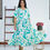 Thumbnail: Ziyana F Premium Cotton Dress   FEEDING (With Zip)