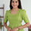 Thumbnail: Saroja F Pure Cotton Dress   FEEDING (With Zip)