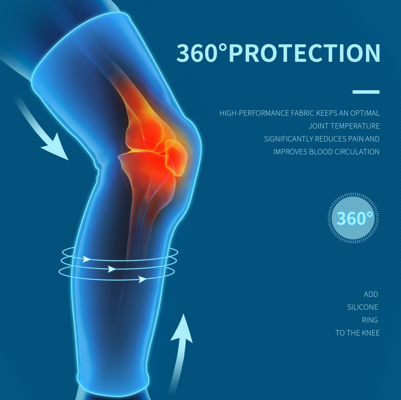 Thumbnail: Lengthened Silicone Knee Pads