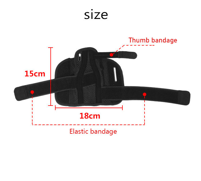Miniatura: Thumb support wrist bandage, for arthritis, tendon inflammation, etc