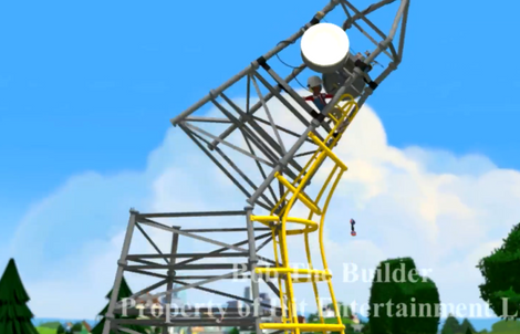 Phase 2 cell phone tower bending