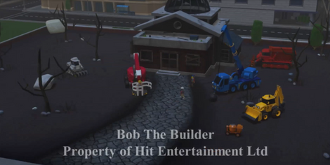 Town Hall in phase 1 and some of the set