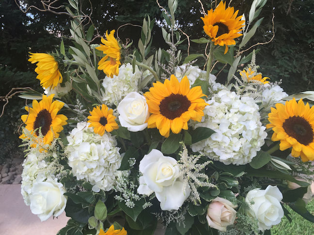 Sunflowers spell summer