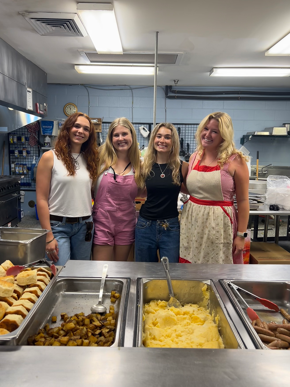 My fellow interns—Shannon, Abby, and Lizzie—who made my summer so much fun!