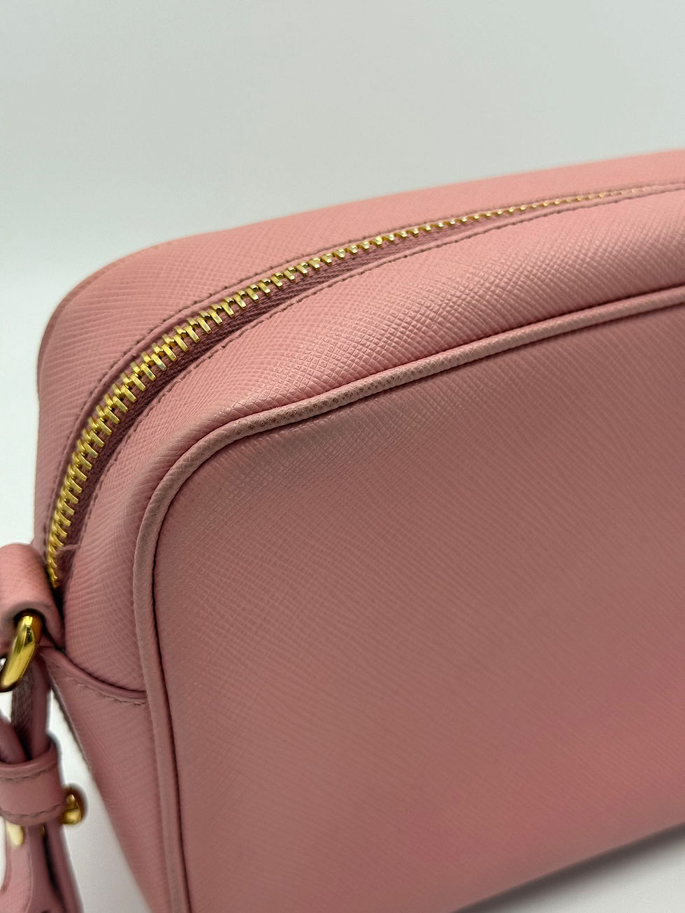 Thumbnail: Prada Saffiano Leather Mini Camera Bag