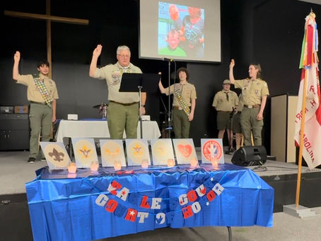 Ian Davies and Andres Lara Eagle Court of Honor March 10, 2025