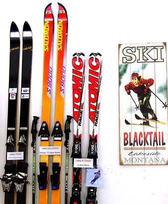 benningtonauthor.com collection of vintage skis