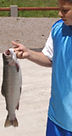 benningtonauthor.com grandson's big catch Jette Lake, mt