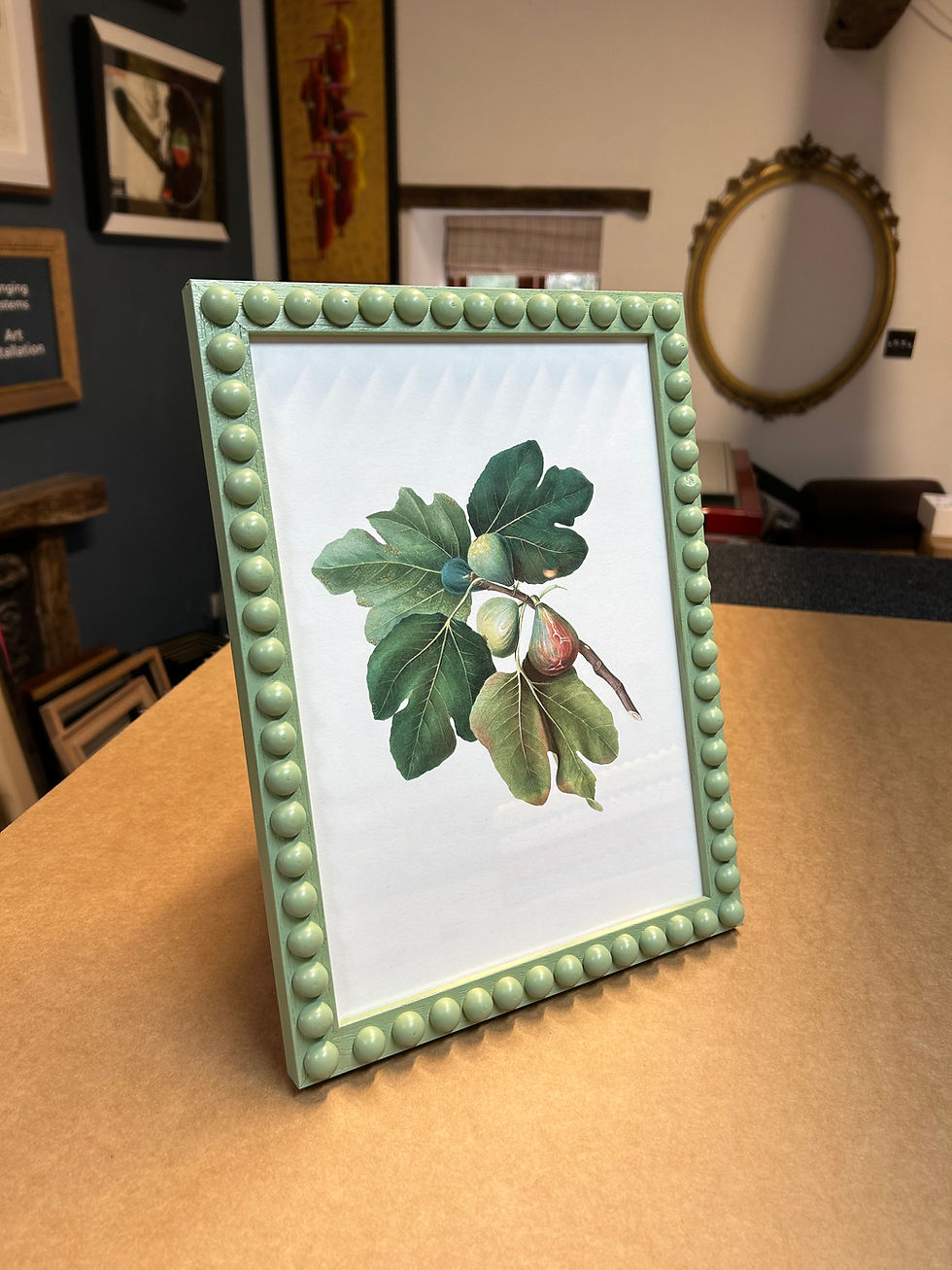 Thumbnail: Set of 5 Vintage Style Prints with Bobbin Frames