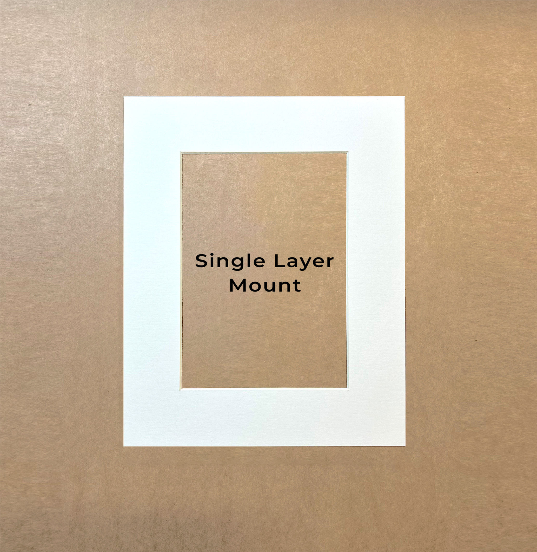 Single Layer Mount - Made to Order