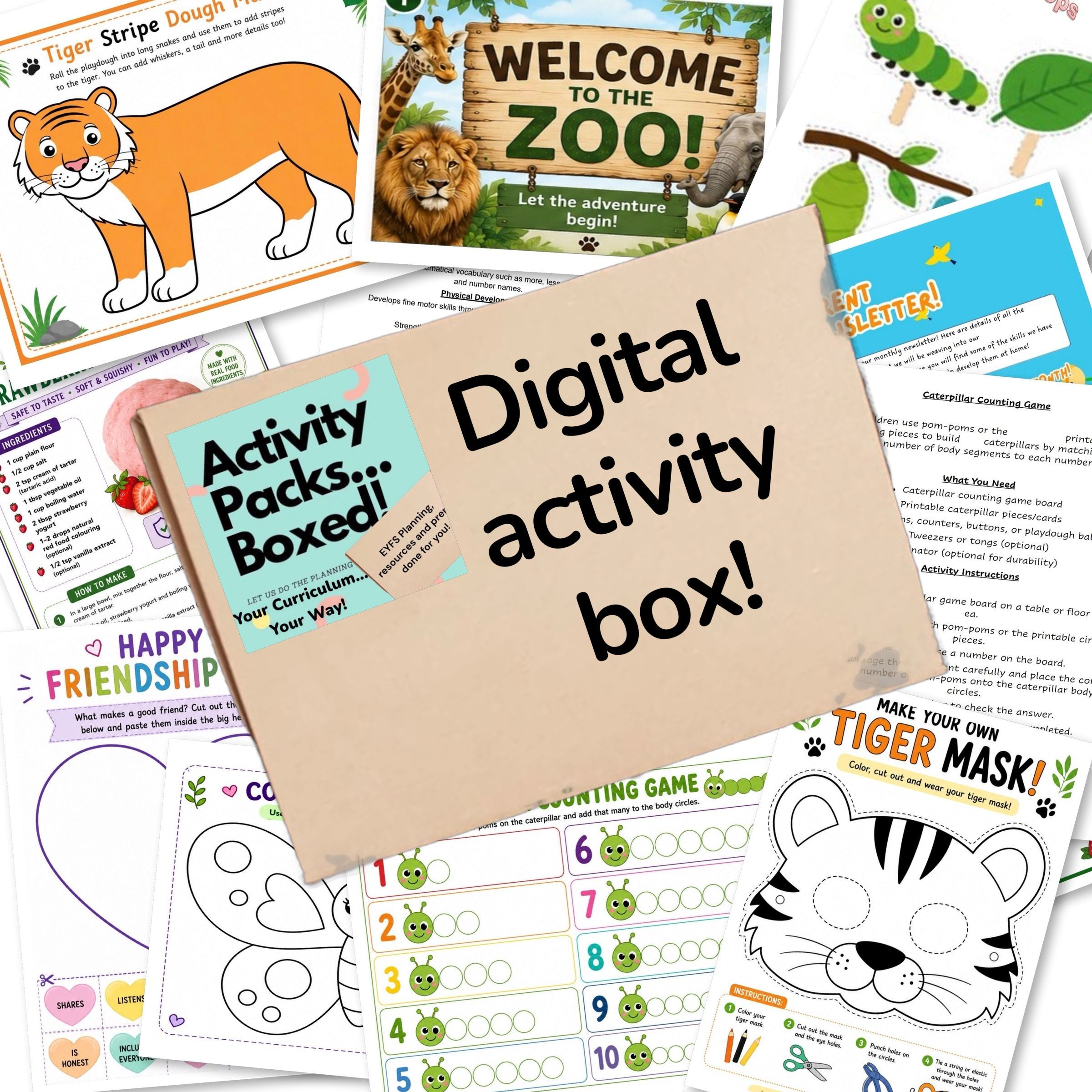 Digital Activity Box April to use in June