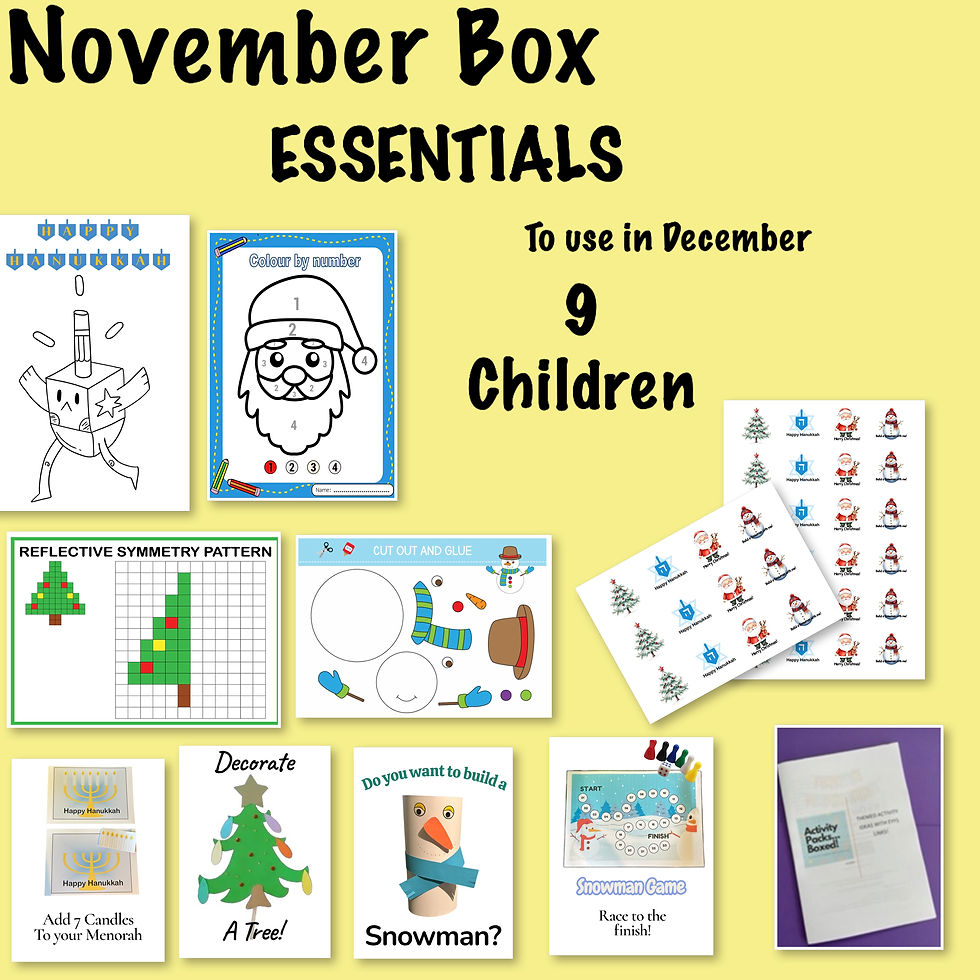 Large ESSENTIALS activity box
